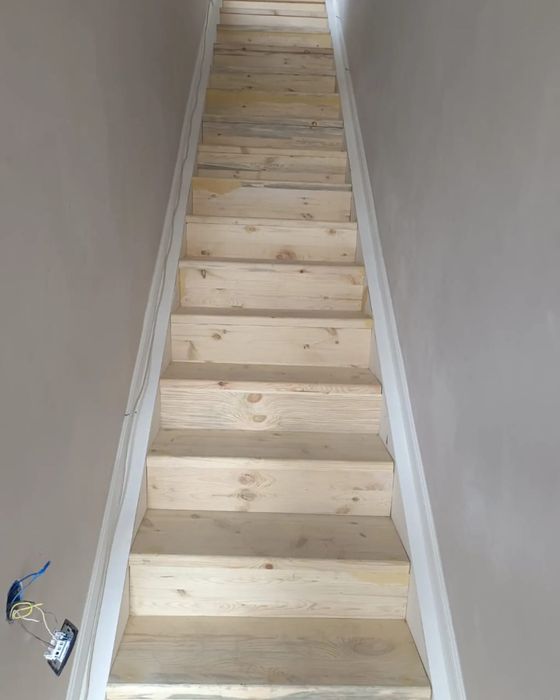 Лестница на заказ . установка