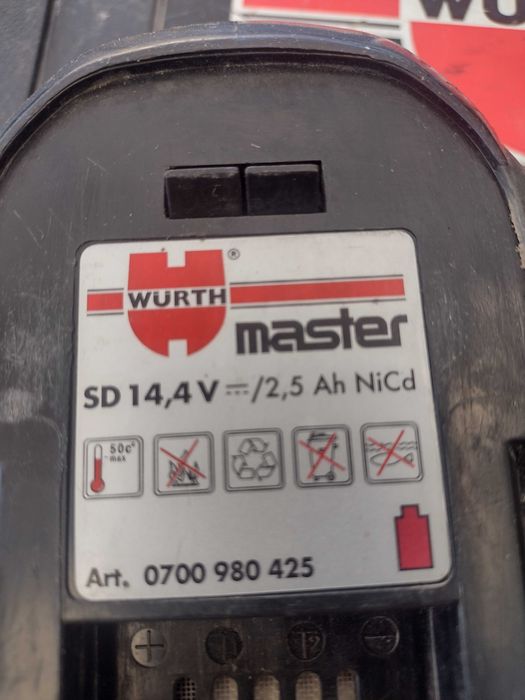 Rotopercutor WURTH , acumulator si incarcator