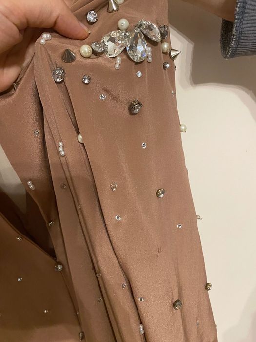 Rochie de ocazie din mătase Manuri