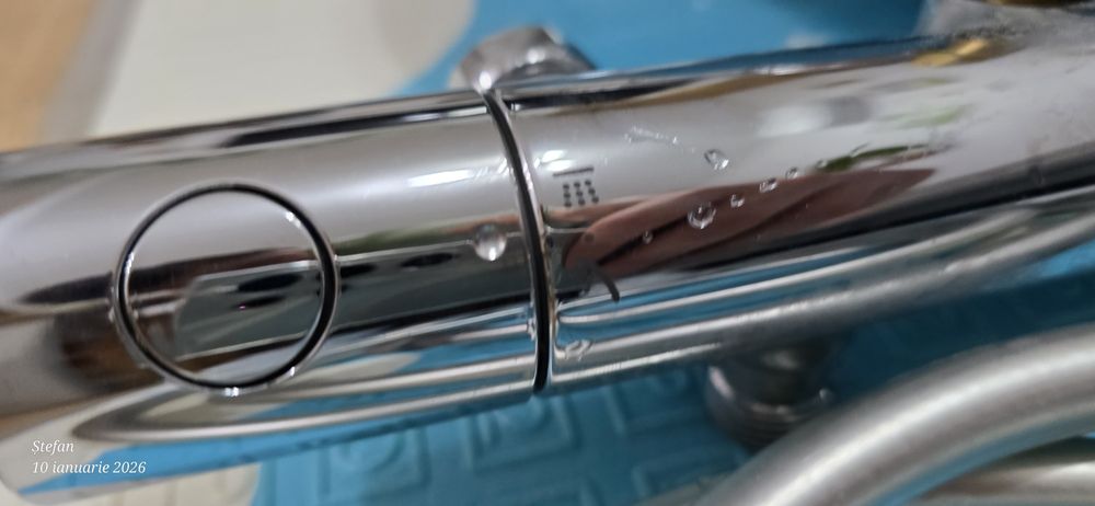 Baterie si dus Grohe cu termostar