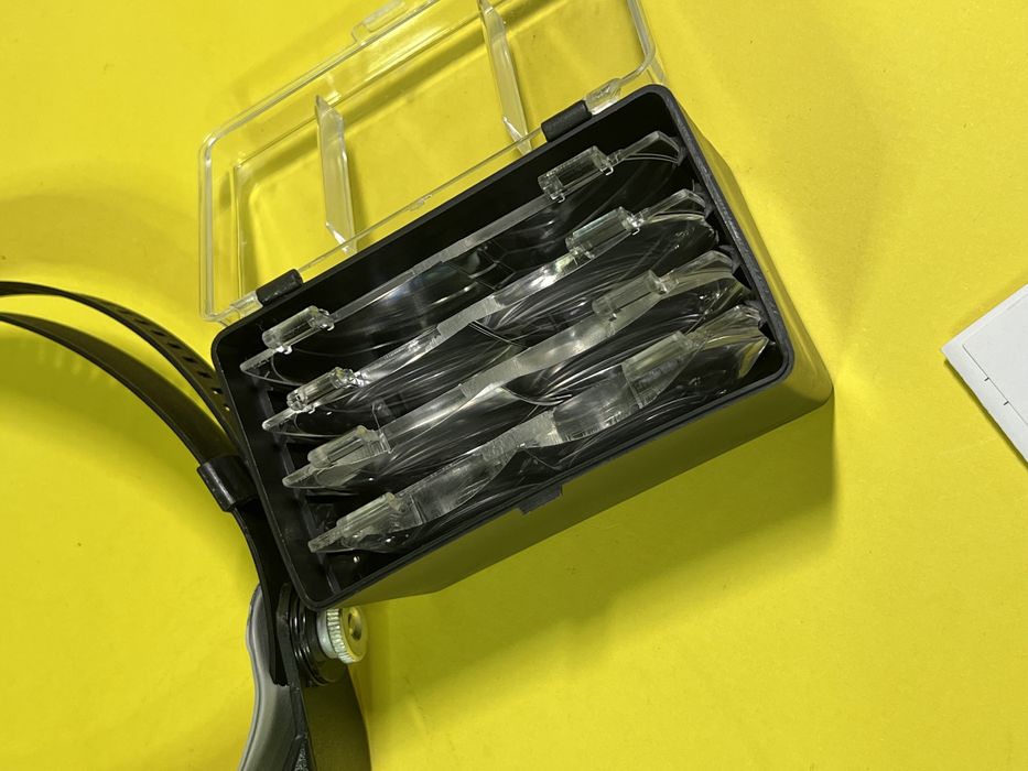 Лупи очила + Фенерче за главата .