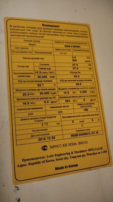 Отопление газовая печь