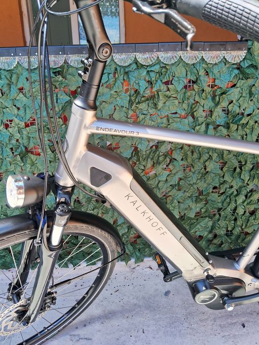 Bicicleta electrica continental.