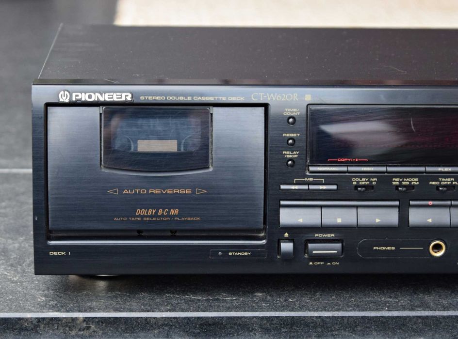 Deck dublu Pioneer CT-W 620 R, casetofon