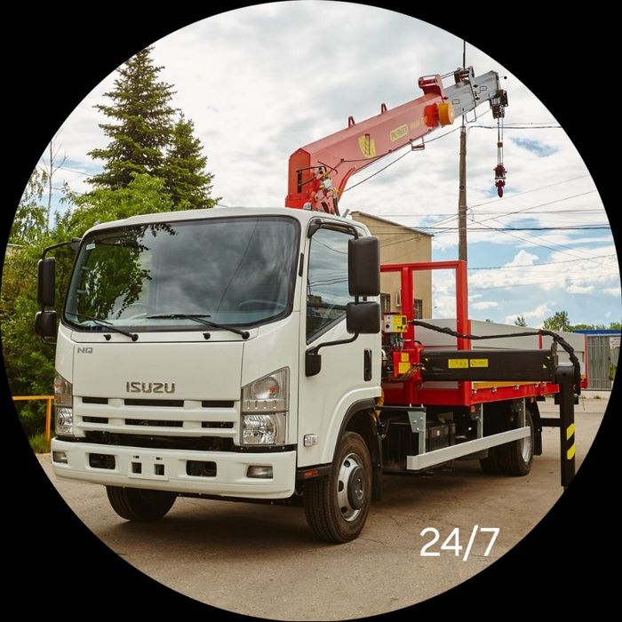 Kran manipulator 24/7  услуги Манипулятора