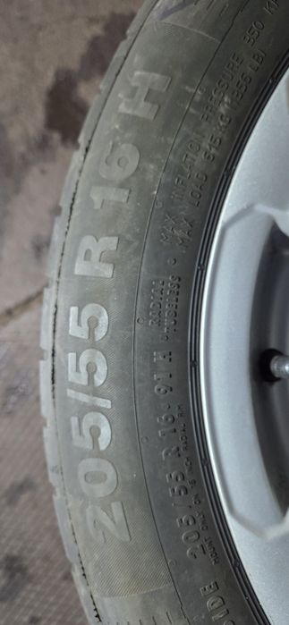 VW,AUDI джанти със летни гуми 205/55/16  7J×16  ET42  5×112 цо56,6