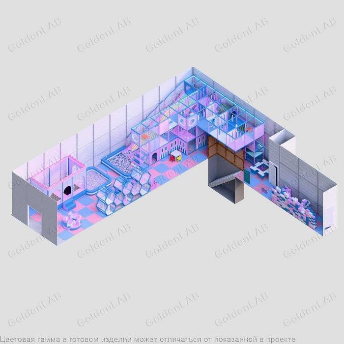 Детский лабиринт, детская игровой парк