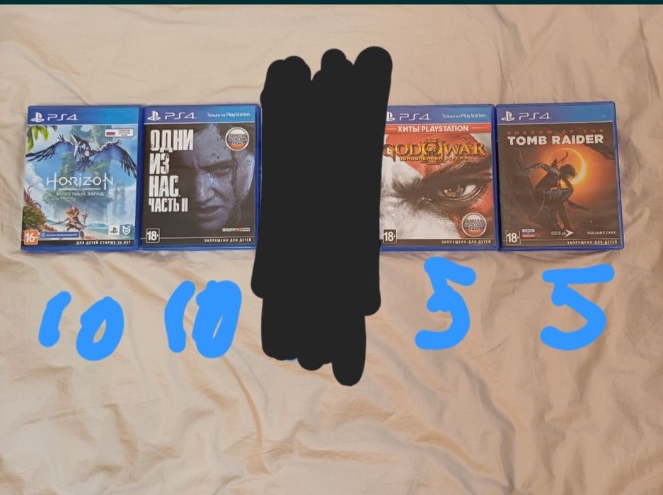 Продам игры ps5, ps4