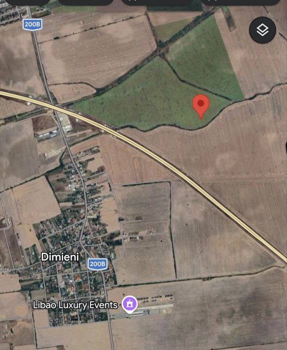 Teren intravilan 8.752 mp  – Dimieni/Tunari - lângă A0