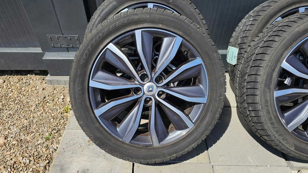 Jante Aliaj RENAULT OEM + Cauciucuri M+S 245 / 45 / R19