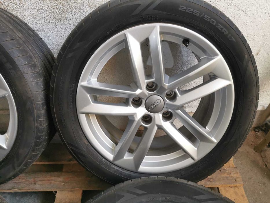 Jante Originale Audi A4 B8 / B9 .R 17 .cu anvelope de vara