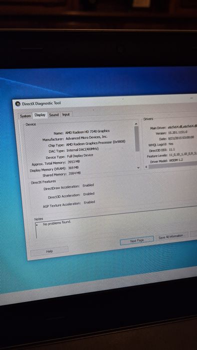Laptop Lenovo Thinkpad  E335 AMD E2-1800 APU , 8 GB RAM , HDD 512gb 7200 rpm , Windows 10