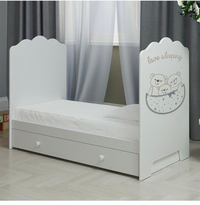 Манеж матраспен бірге.