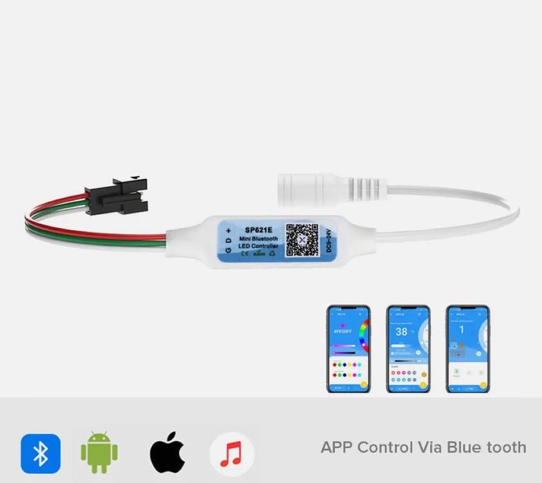 Контроллер адресной ленты ws2812b ws2811
