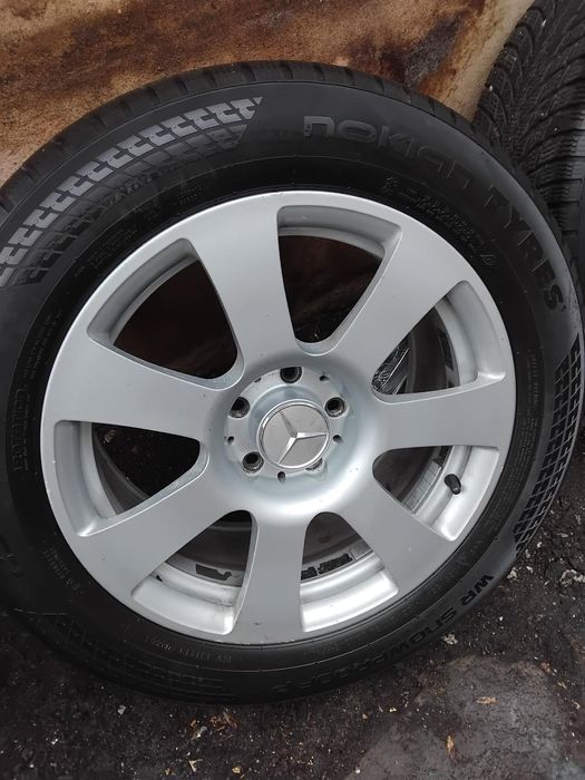 Джанти със Зимни гуми17-ки за Мерцедес