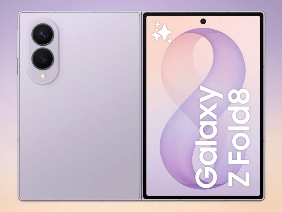 Samsung Galaxy Z Fold 8 5G 512GB 12RAM Graphite / Cream / Lavender ЧИСТО НОВ! 2г. Гаранция!