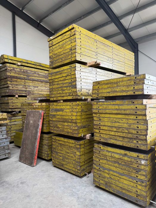 Cofraje metalice VEBRA, nu Doka/Peri/Faresin – Panouri metalice pentru stalpi, diafragme, ziduri sprijin