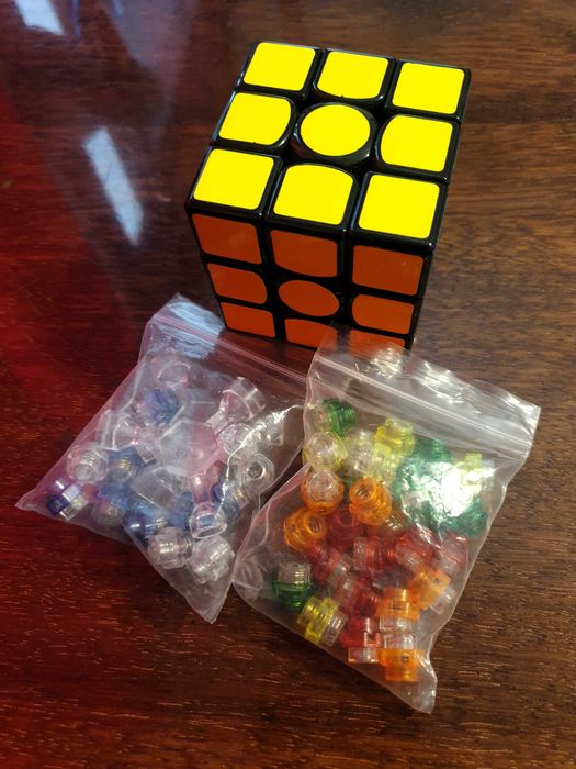 Рубик куб за скоростно нареждане Gan 356 Air UM 3x3x3 56мм Magnetic