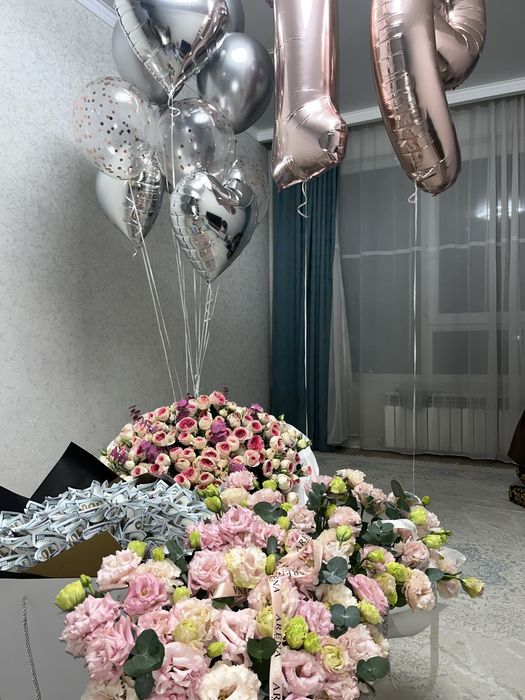 Свежие цветы Алматы