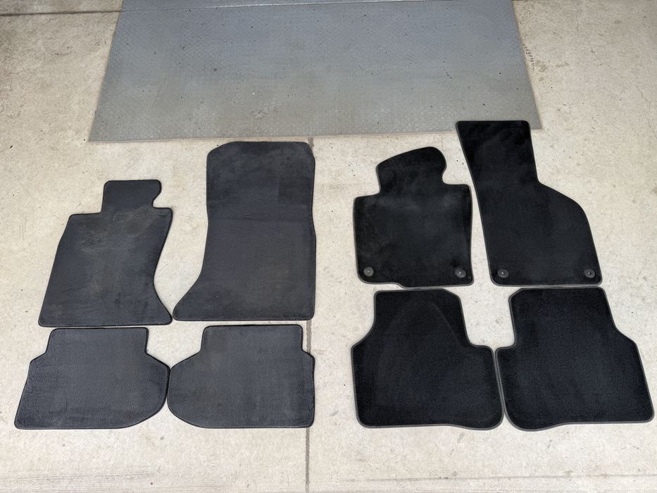 ОРИГИНАЛНИ КОМПЛЕКТИ По 4бр. Мокетени Стелки за * Vw Passat B6/B7/CC* и *Bmw F10/F11 PreFace+Face*