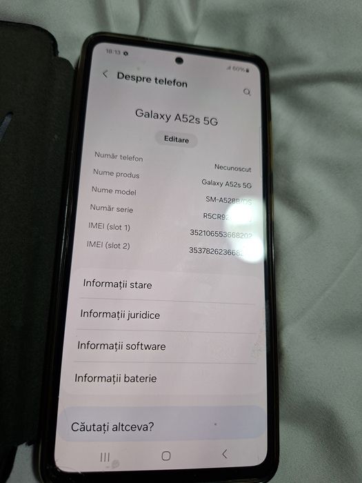 Telefon samsung A52s 5g utilizat