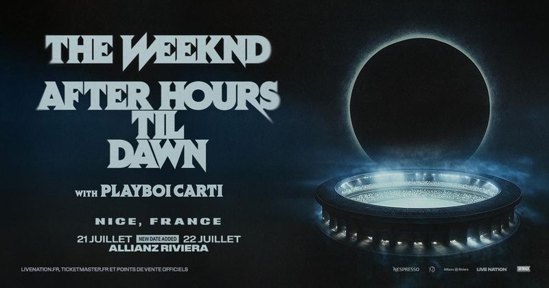2x bilete The Weeknd @ Allianz Riviera, Nisa, Franța - 21.07