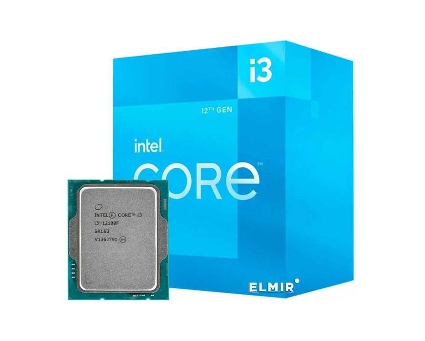 ; Процессор S1700 Core i3 12100F  (Alder Lake)