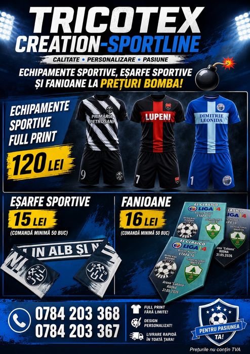 Echipamente sportive!
