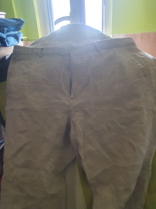 Pantaloni din in barbatesti 46