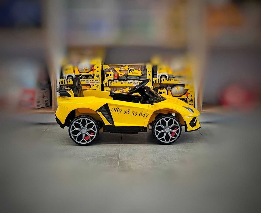 ПОСЛЕДНА БР!НОВО!Акумулаторна кола Chiara/LAMBORGHINI с 12Vбатерия,USB
