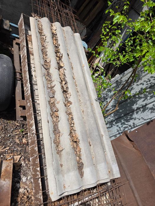 Шифер волнистый б/у