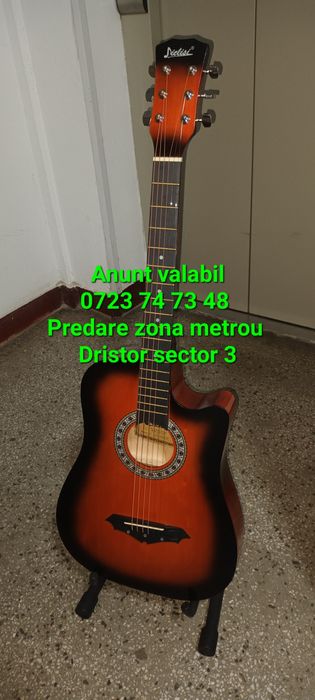 Chitara profesionala 6 corzi metalice chitara noua instrumente muzical