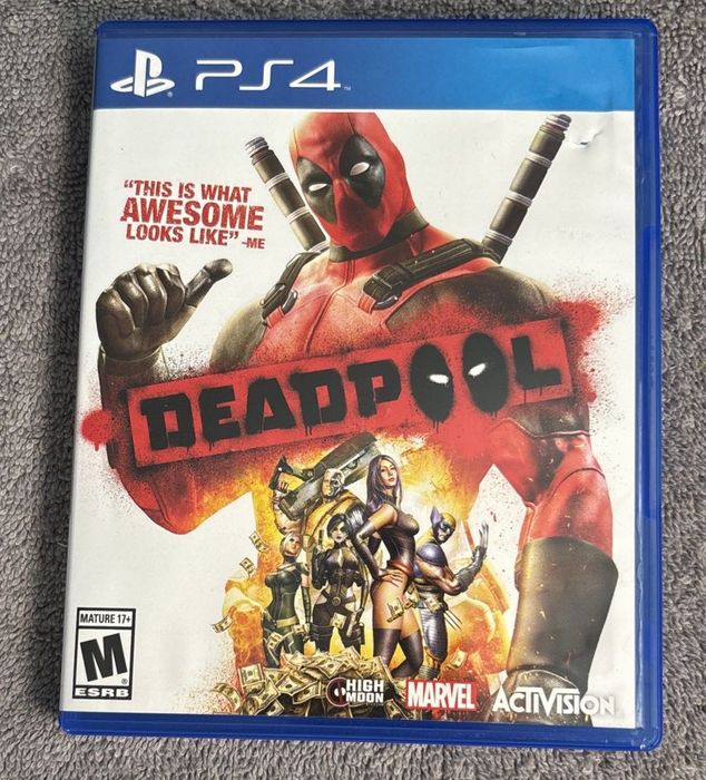 Deadpool ps4 Диск Игра