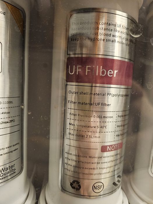 Statie de filtrare in 5 etape la 0.001 microni cu osmoza