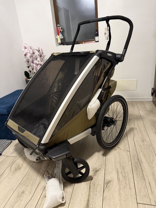 Thule Chariot Cross 2, multisport double, Faded Khaki