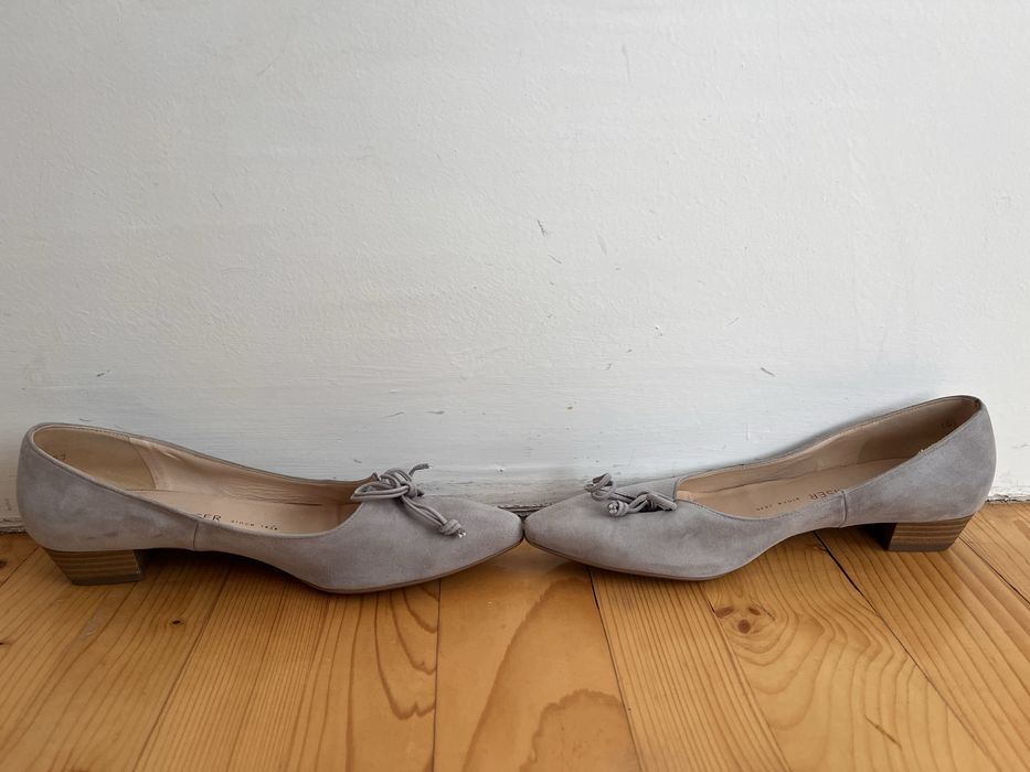 Мокасини Peter Kaiser естествена кожа и естествен велур