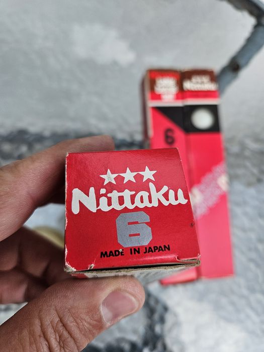 Mingi tenis Nittaku Premium 3 stele (set de 6buc)