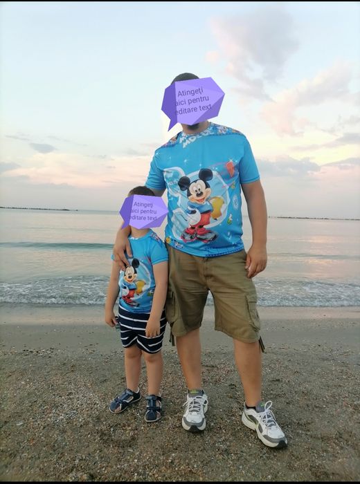 Set mama-fiica, tata-fiu, 100 lei/set