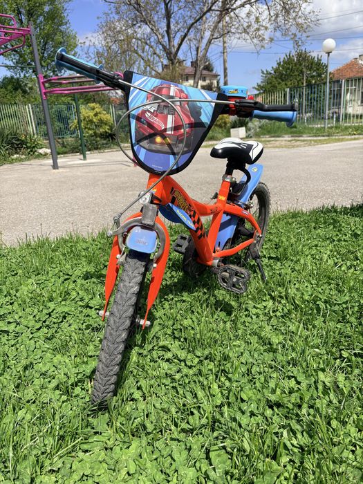 Детско колело Dino Bikes Hot Wheels 16“, с бутилка