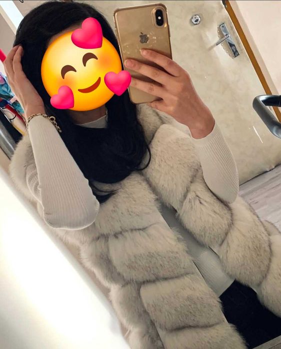 Елек естествен косъм