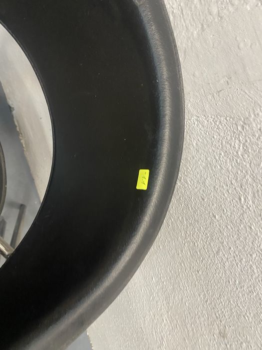 Дизайнерски столове Дания естествена кожа хром 1988 комплект 4