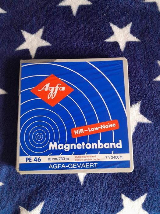 Banda magnetofon AGFA PE46 pe 18cm
