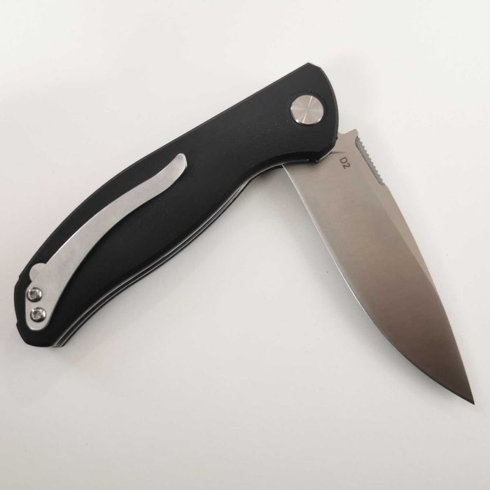 Сгъваем джобен нож флипър Silver Bear с клипс