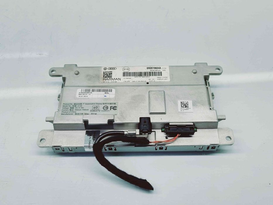 Display bord Audi A5 Sportback (8TA) [Fabr 2009-2015] 8R0919604A