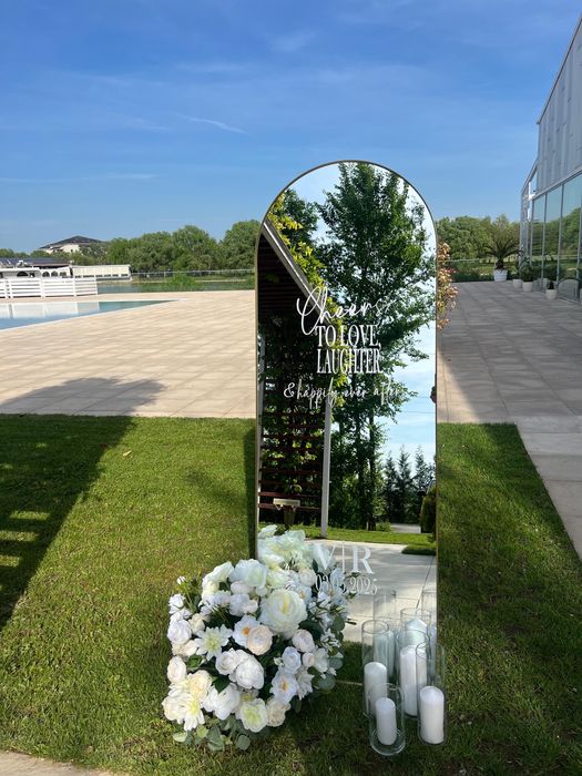 Oglinda personalizabila cu stikere