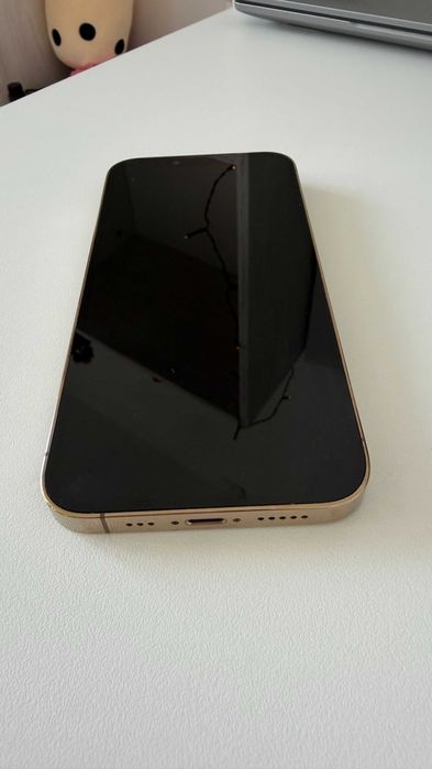 iPhone 13 Pro Gold, използван, но запазен. Върви с кабел за зареждане.