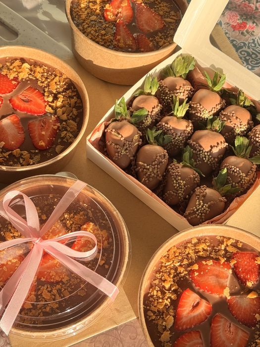 Клубника в шоколаде