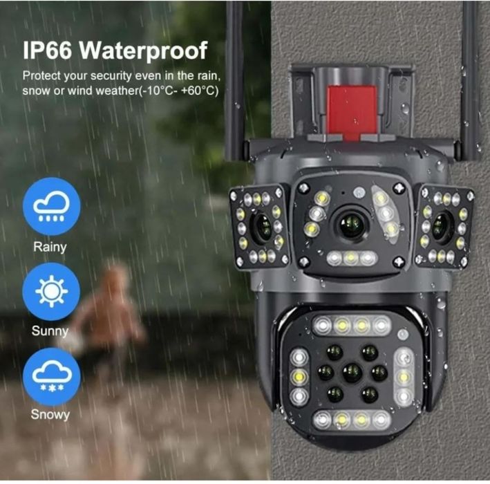 Super Camera de supraveghere 6k 360° WiiFii