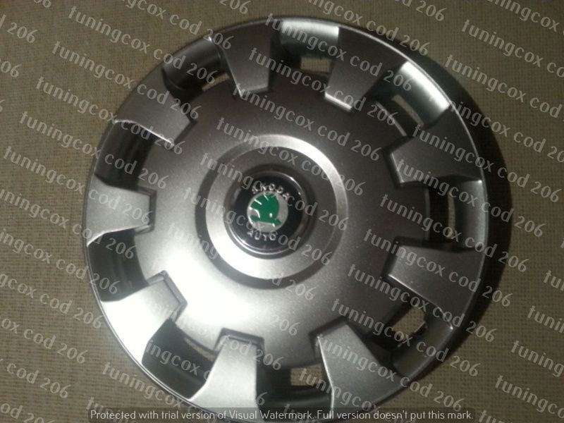 capace roti skoda r14  la set de 4 buc ,capace janata aliaj
