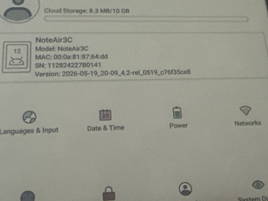BOOX Note Air3 C